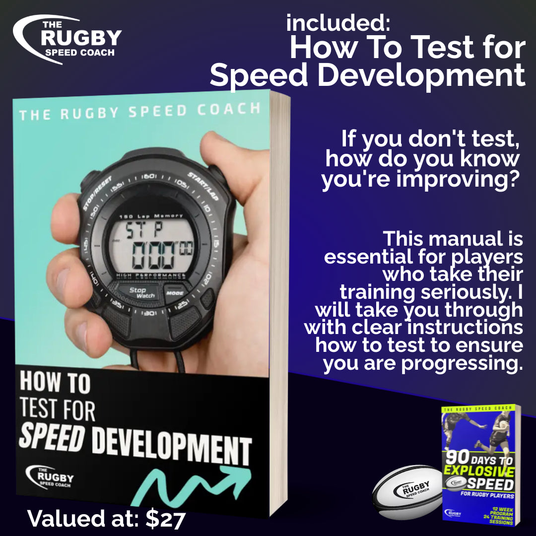 90 Days to Explosive Speed Training Program + 2 FREE Bonuses
