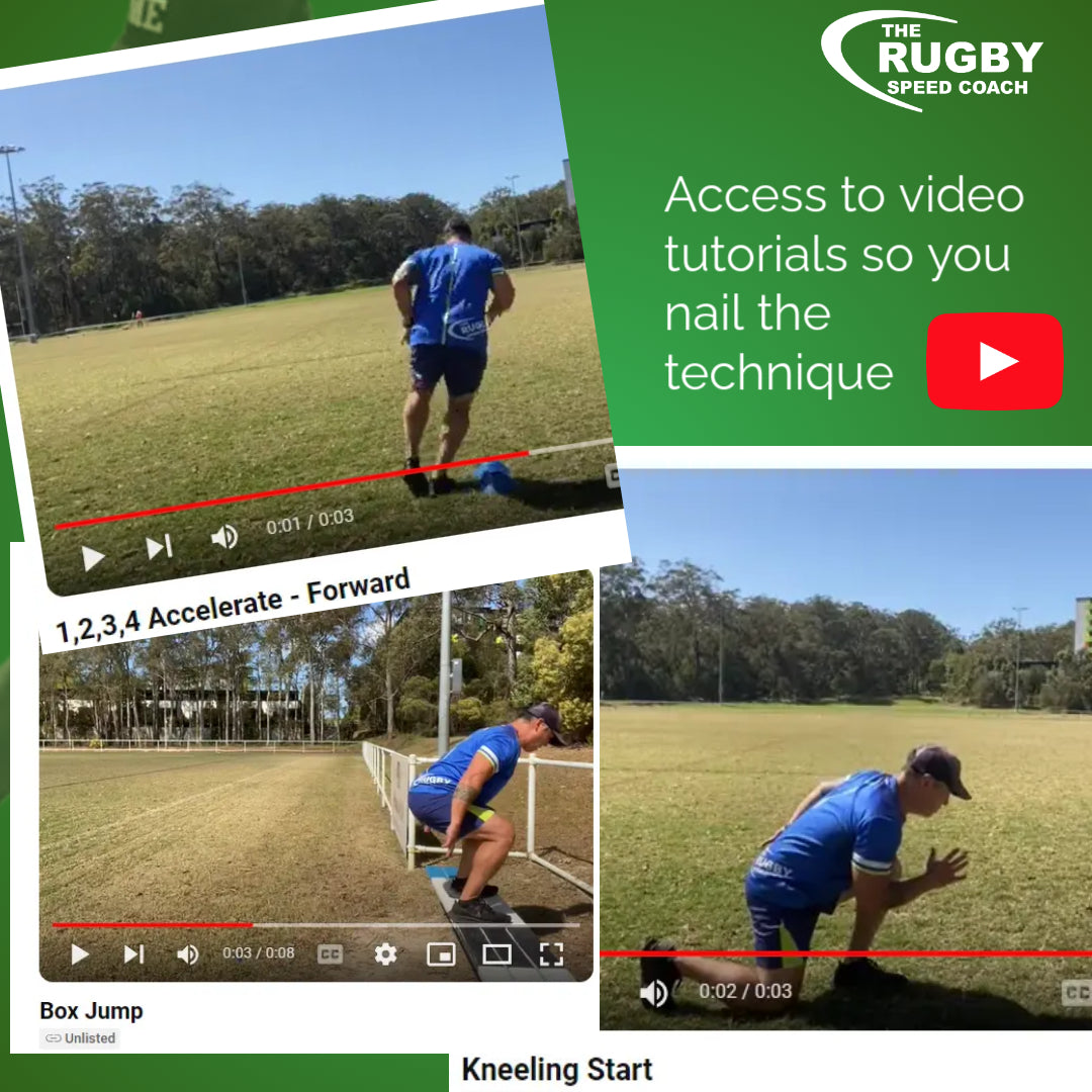 Side Stepping for Rugby Players 12 Week At Home Training Program