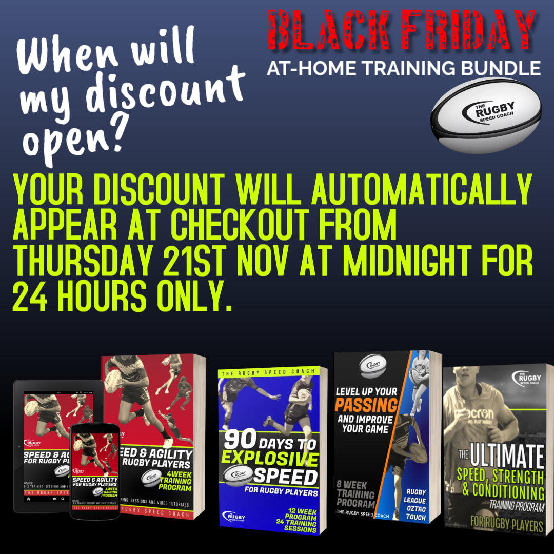 BLACK FRIDAY FOOTY AT-HOME FOOTY TRAINING BUNDLE - STARTS THURSDAY MIDNIGHT