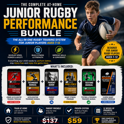The Junior Rugby Performance Bundle  (7-12yrs)
