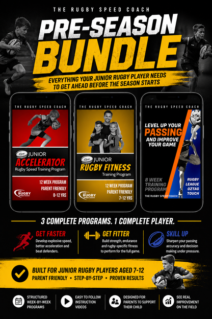 The Complete Pre Season Junior Rugby Bundle (7-12yrs)