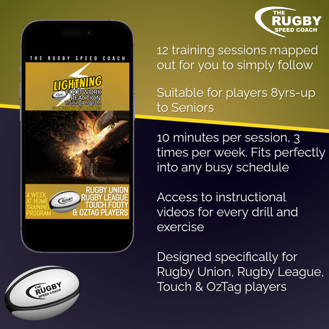 Lightning Footwork Reaction Training Program - 4 Weeks