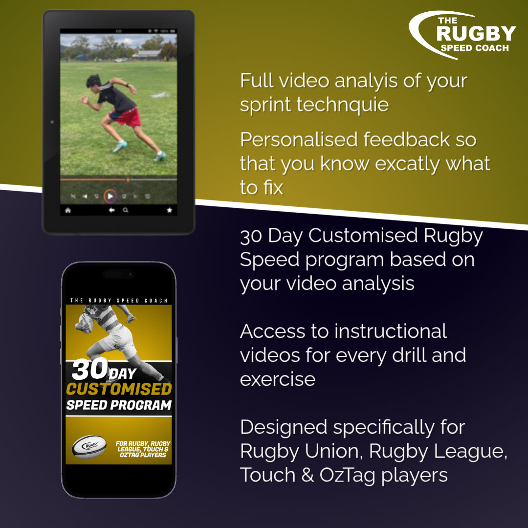 30 Day Customised Rugby Speed Program