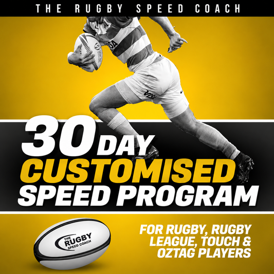 30 Day Customised Rugby Speed Program