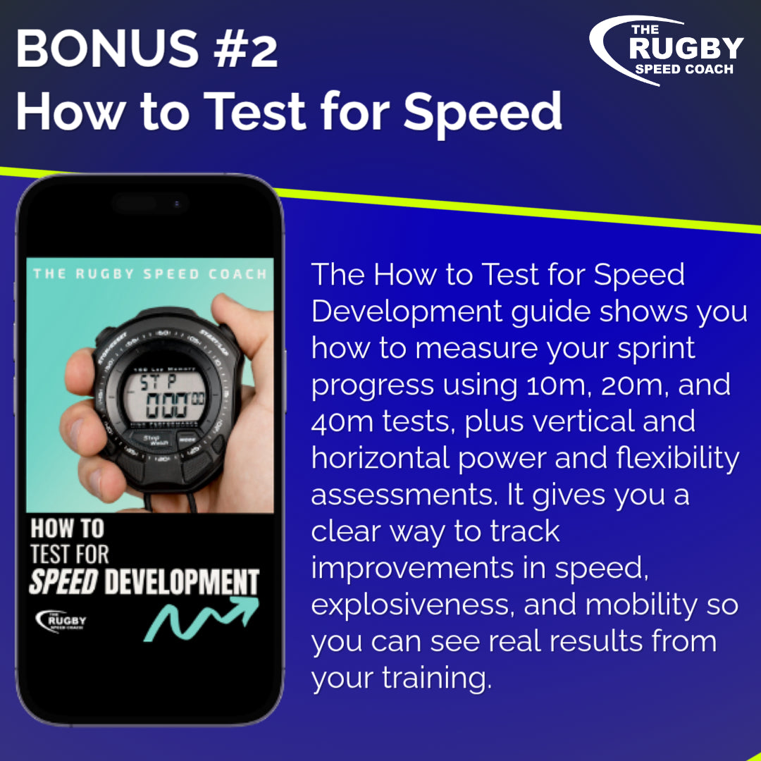90 Days to Explosive Speed Training Program (13yrs to Seniors)
