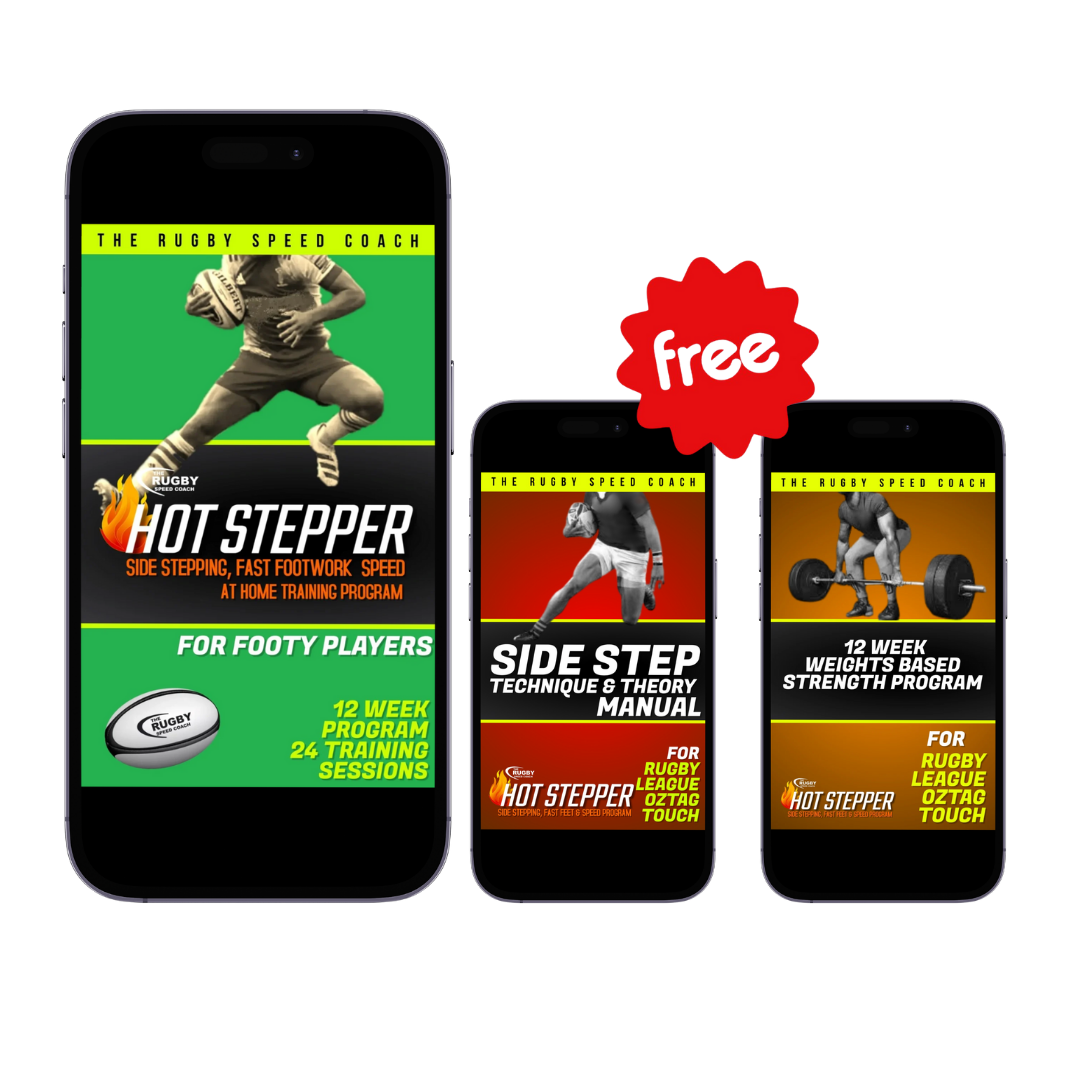 Side Stepping for Rugby Players 12 Week At Home Training Program