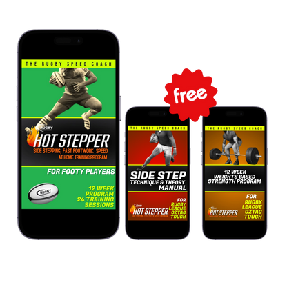 Side Stepping for Rugby Players 12 Week At Home Training Program