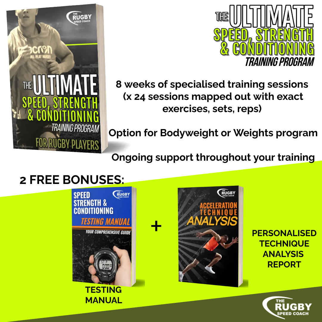 8-Week Ultimate Speed, Strength & Conditioning for Footy Players Training Program