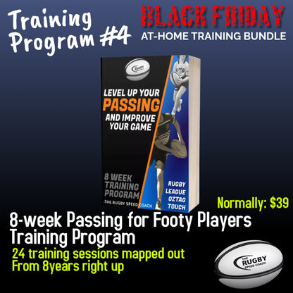 BLACK FRIDAY FOOTY AT-HOME FOOTY TRAINING BUNDLE - STARTS THURSDAY MIDNIGHT