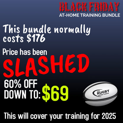 BLACK FRIDAY FOOTY AT-HOME FOOTY TRAINING BUNDLE - STARTS THURSDAY MIDNIGHT